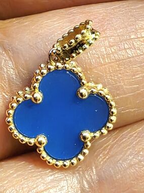 💛18k Blue Lazuli Pendant